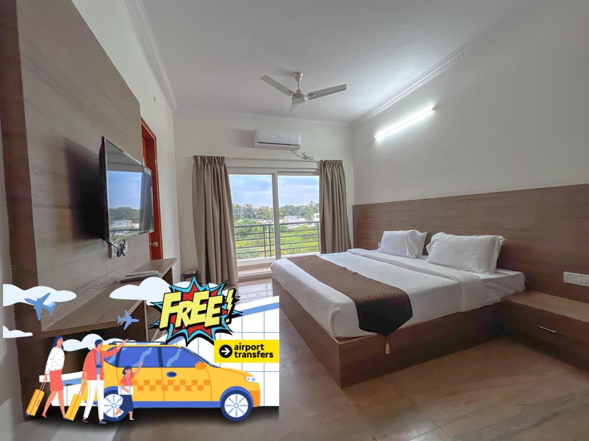 Hotel Elite By Agira Hotels-Free Airport Pickup Or Drop Yelahanka Exterior foto